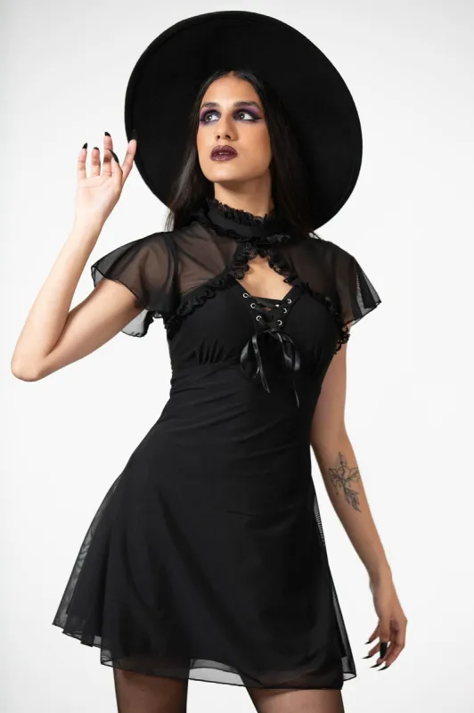 Hauntilda Keyhole Dress sold by Killstar