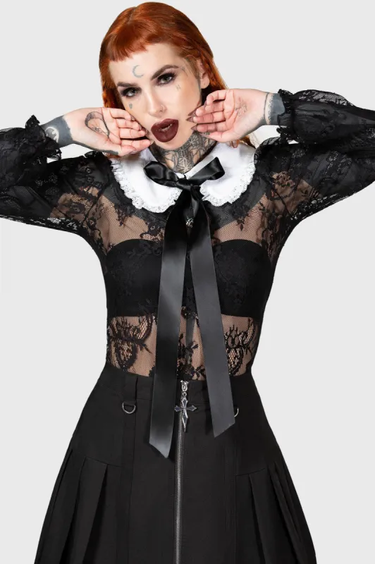 Wicked Story Top sold by Killstar