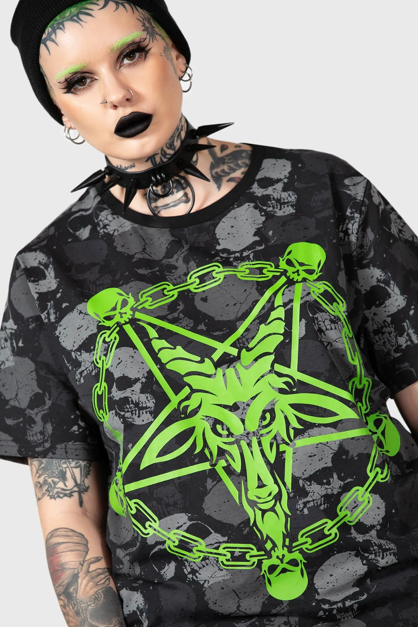 Tzompantli T Shirt sold by Killstar product image thumbnail 3