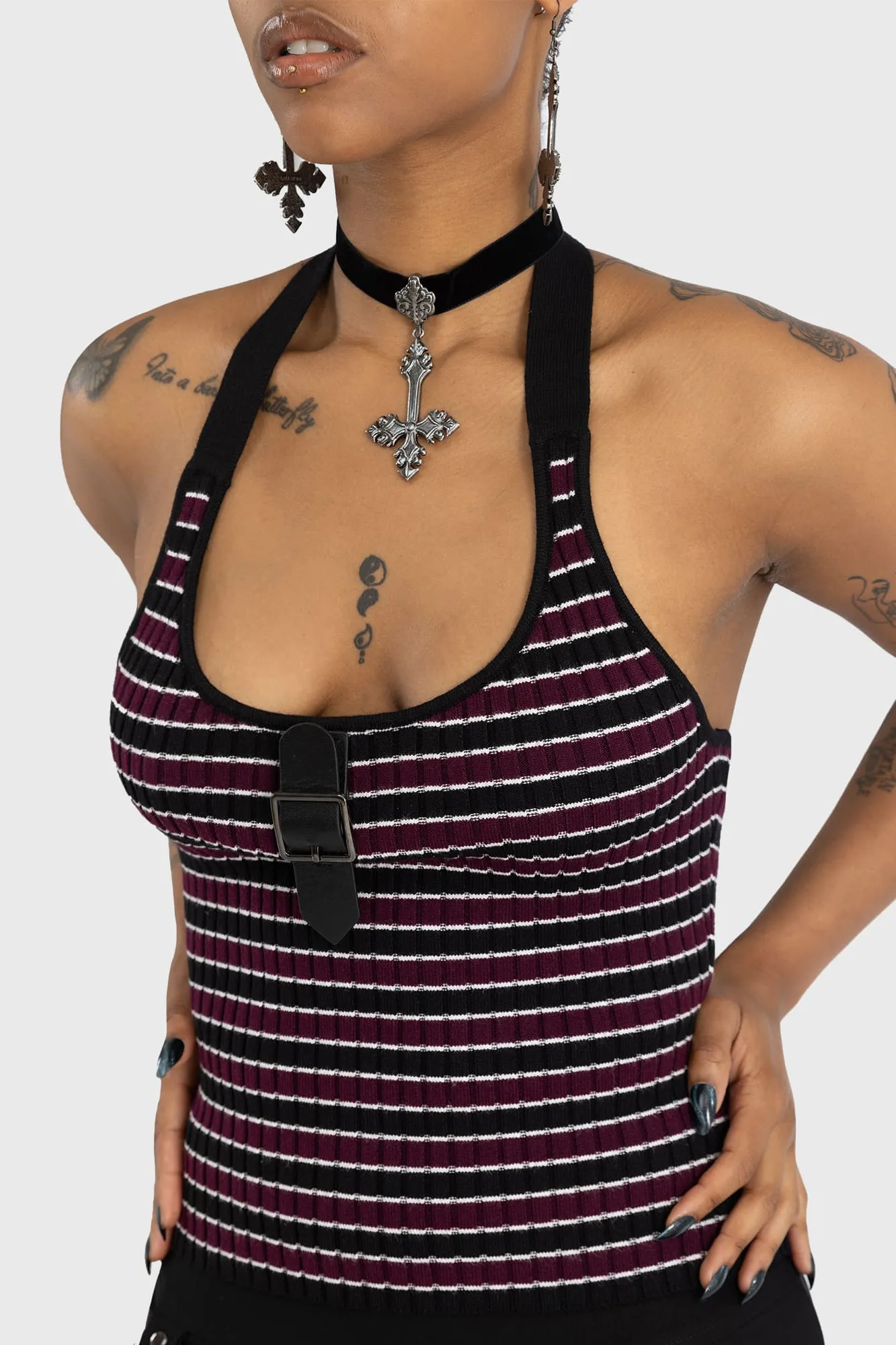 Banished Vest sold by Killstar product image thumbnail 2