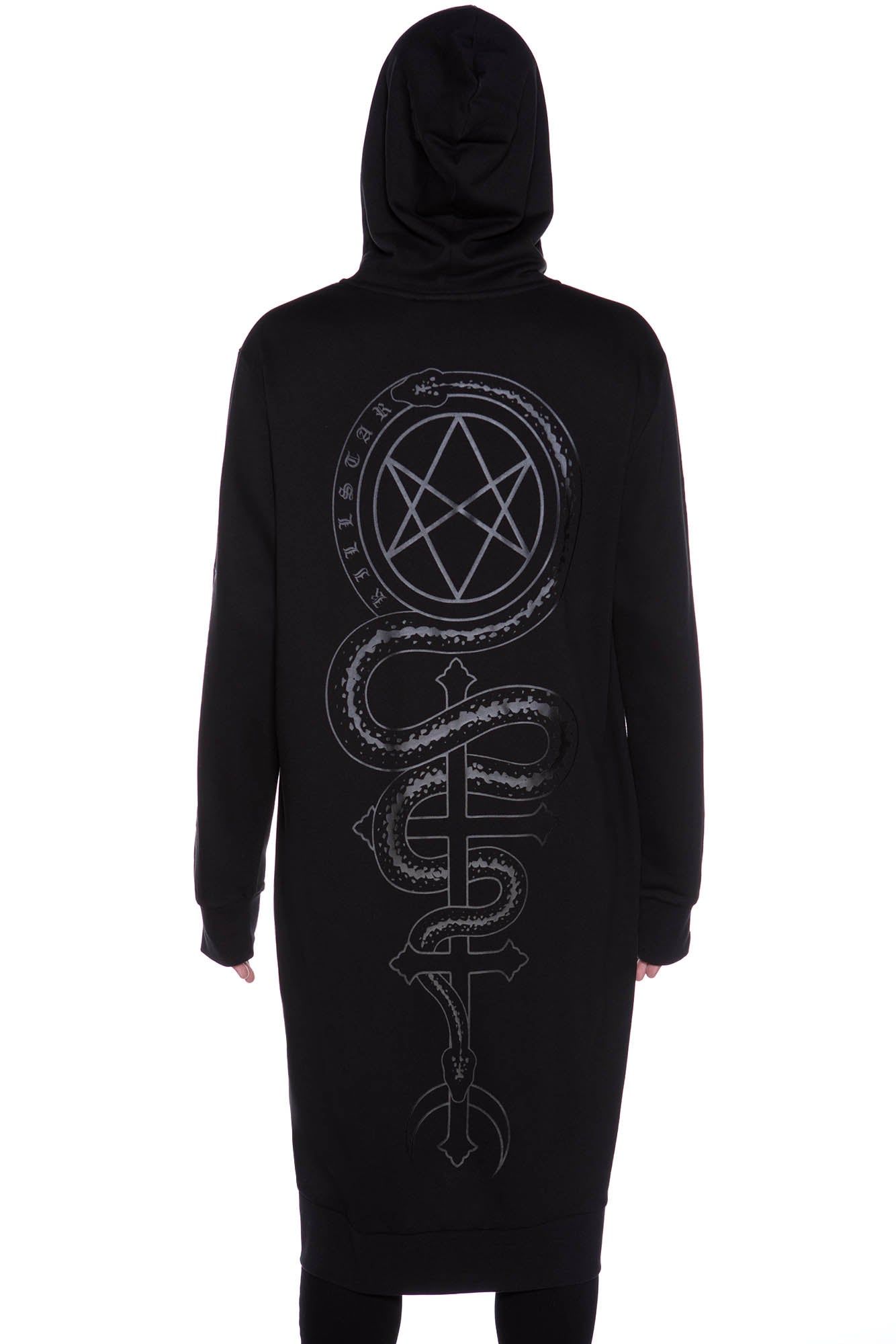 Shapeshifter Long Hoodie sold by Killstar product image thumbnail 4