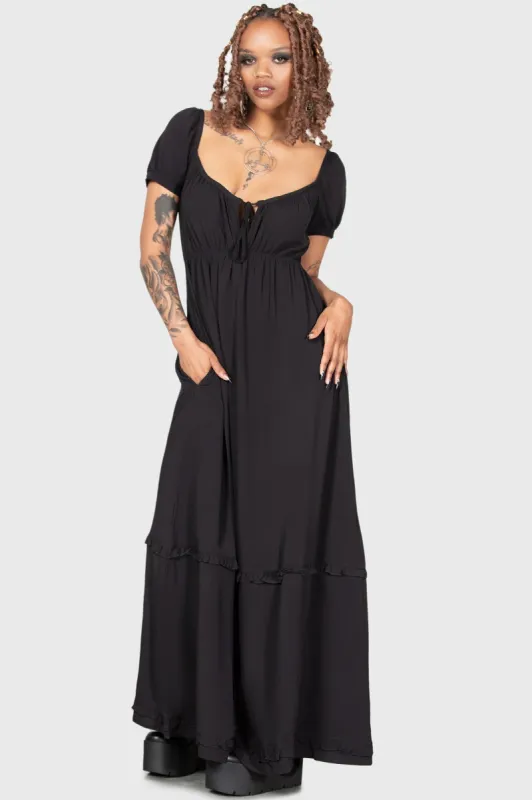 Heath Maxi Dress sold by Killstar