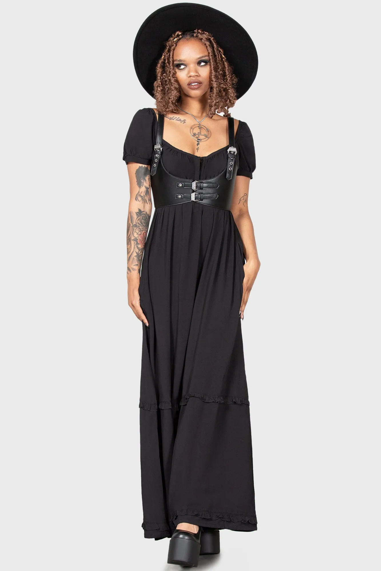 Heath Maxi Dress sold by Killstar product image thumbnail 2