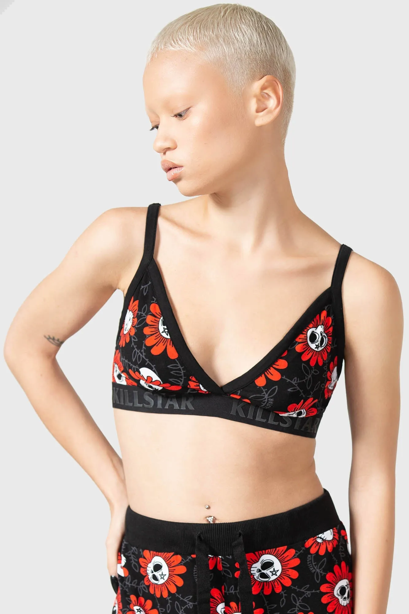 Into The Gloom Bralet sold by Killstar product image thumbnail 2