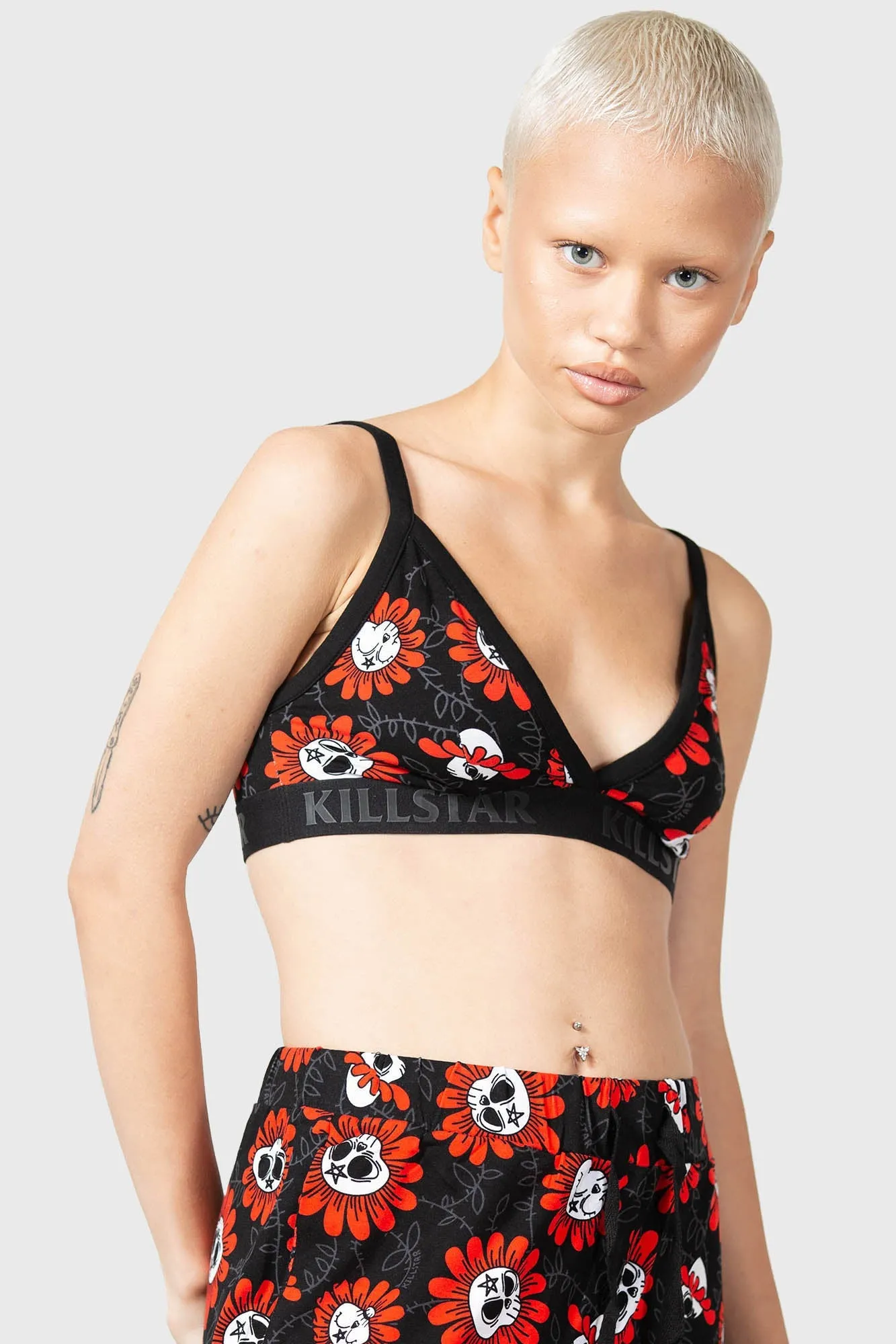 Into The Gloom Bralet sold by Killstar product image thumbnail 4