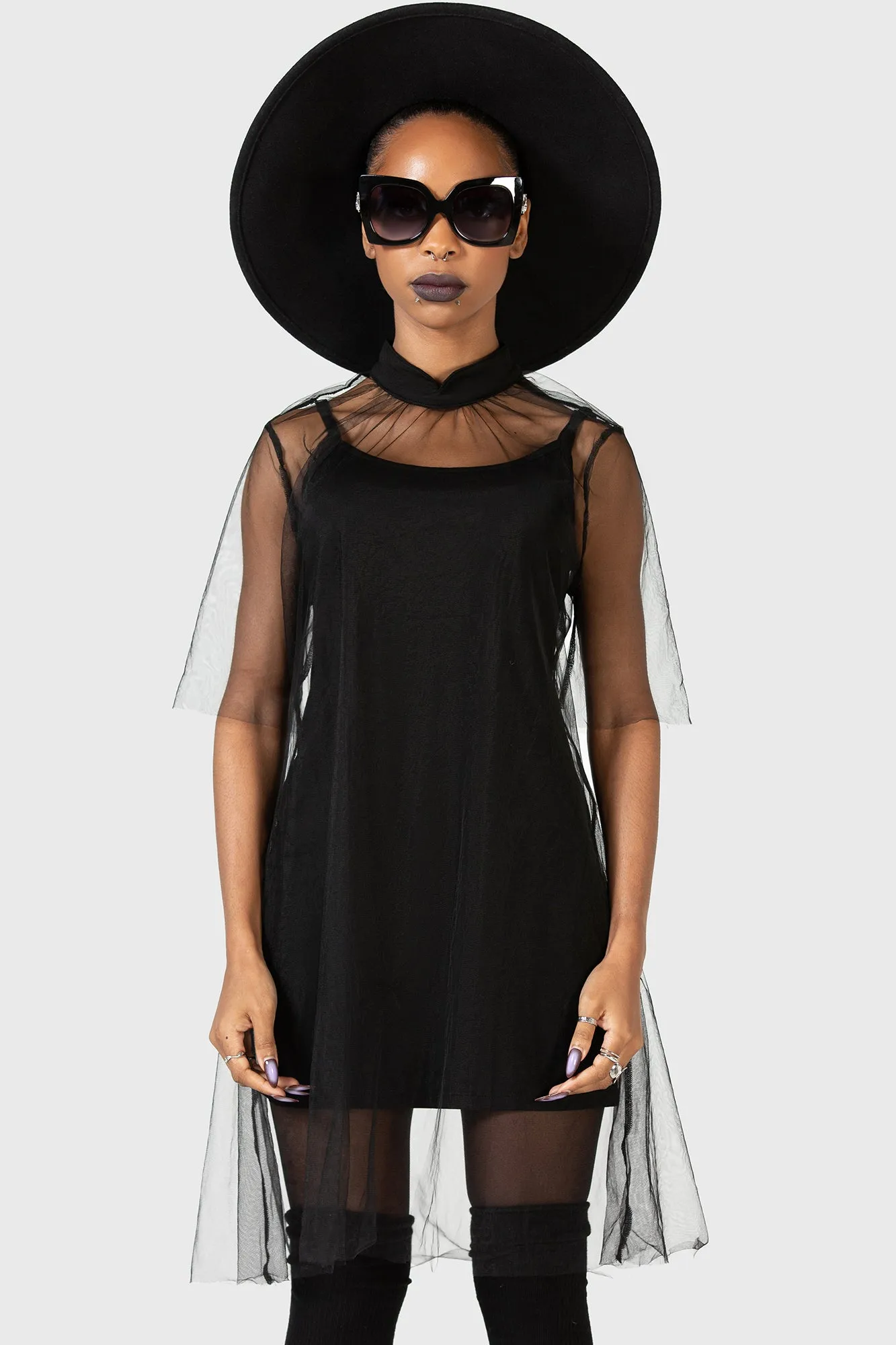 Ravaged Spirit Mini Dress - Resurrect sold by Killstar product image thumbnail 2