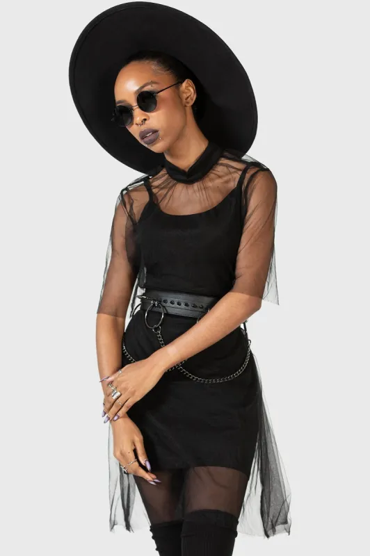 Ravaged Spirit Mini Dress - Resurrect sold by Killstar