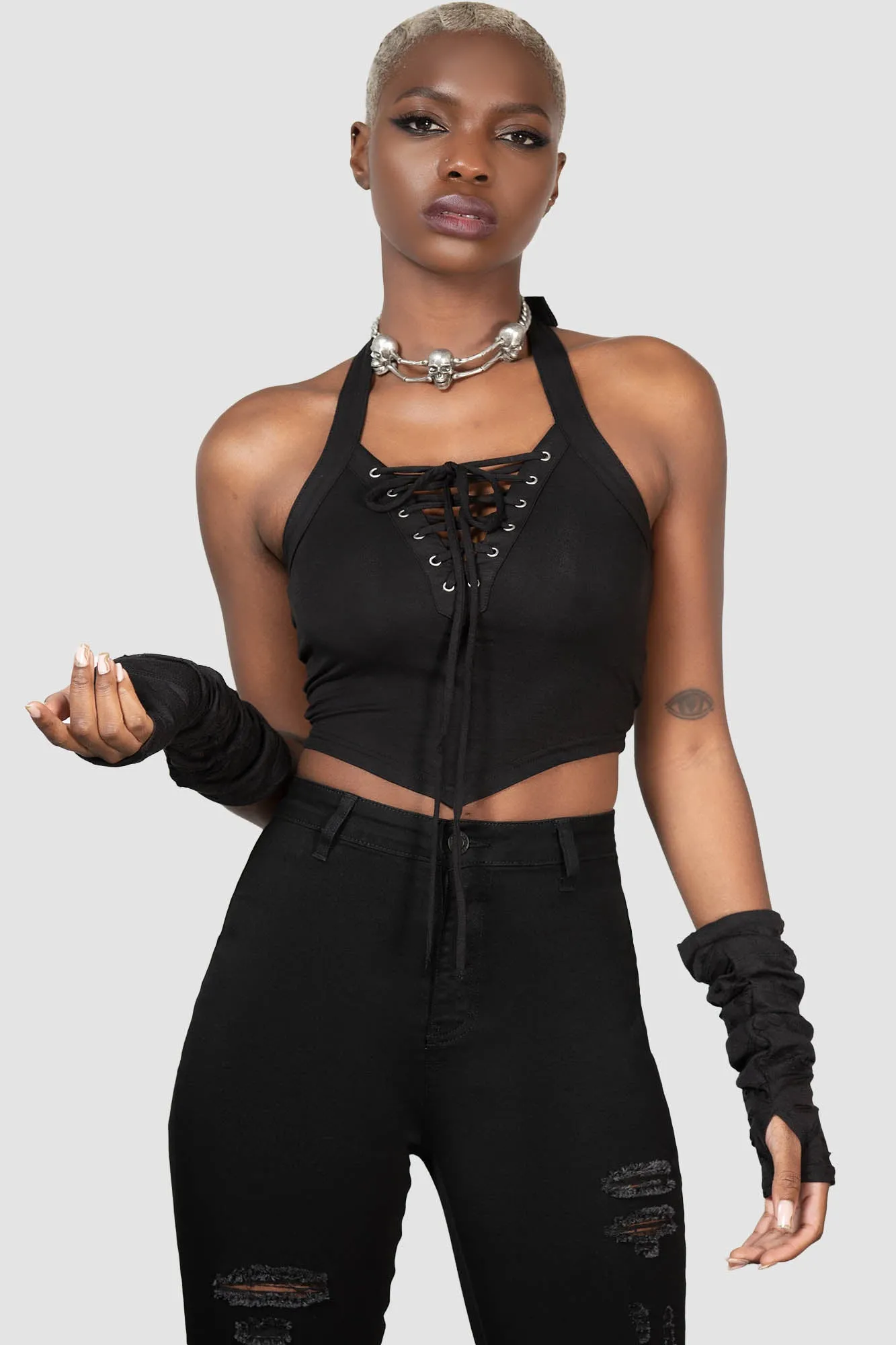 Axel Vest-Top sold by Killstar product image thumbnail 2