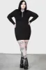 Nocturnal Queen Mini Dress [PLUS] sold by Killstar
