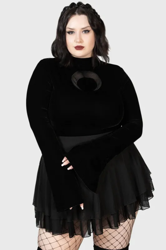 Gathering Long Sleeve Top [PLUS] sold by Killstar