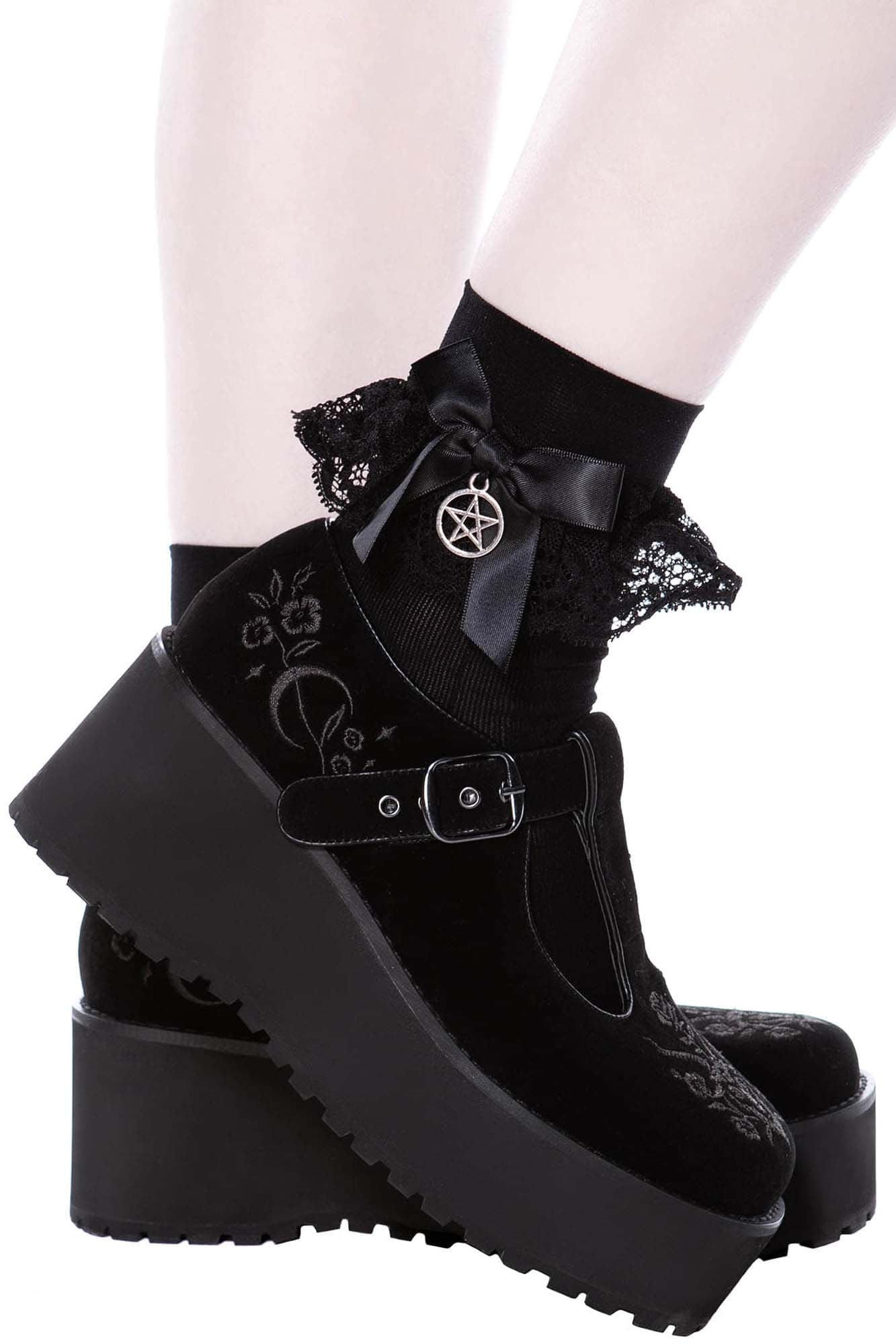 Luci-Fairy Mary Janes sold by Killstar