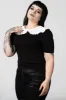 Ruby Lace Collar Top - Resurrect sold by Killstar