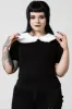 Ruby Lace Collar Top - Resurrect sold by Killstar