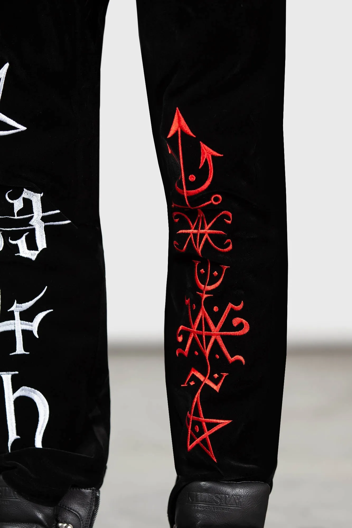 Enthroned Suit Trousers sold by Killstar product image thumbnail 3