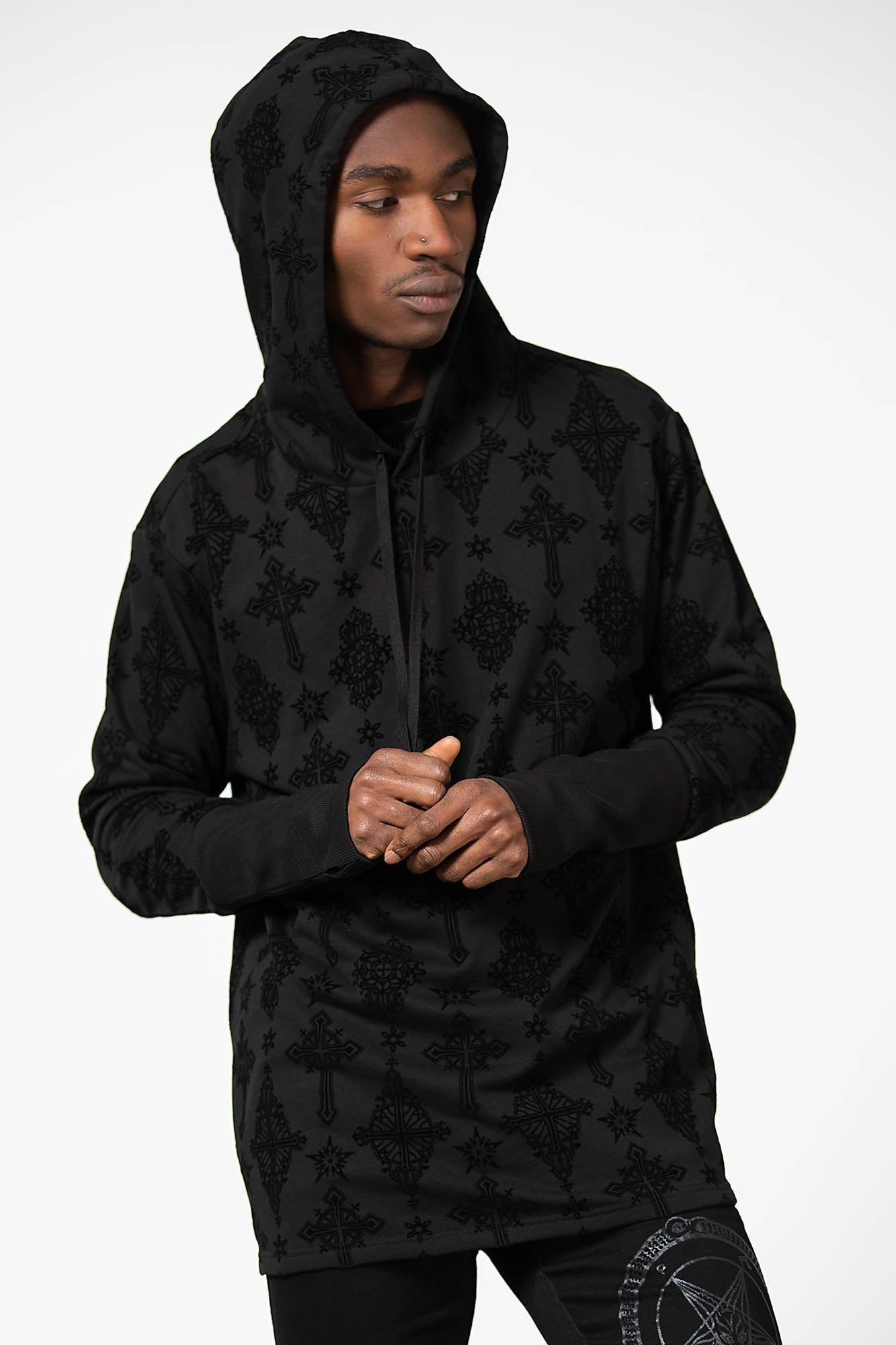Atomas Pull-Over Hoodie Resurrect sold by Killstar product image thumbnail 5