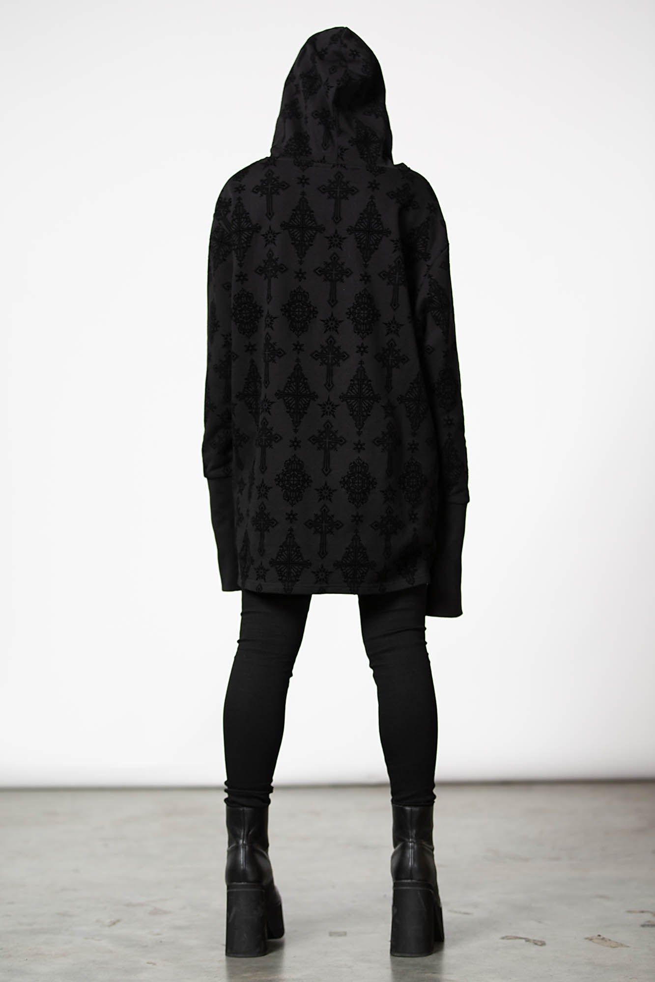 Atomas Pull-Over Hoodie Resurrect sold by Killstar product image thumbnail 4