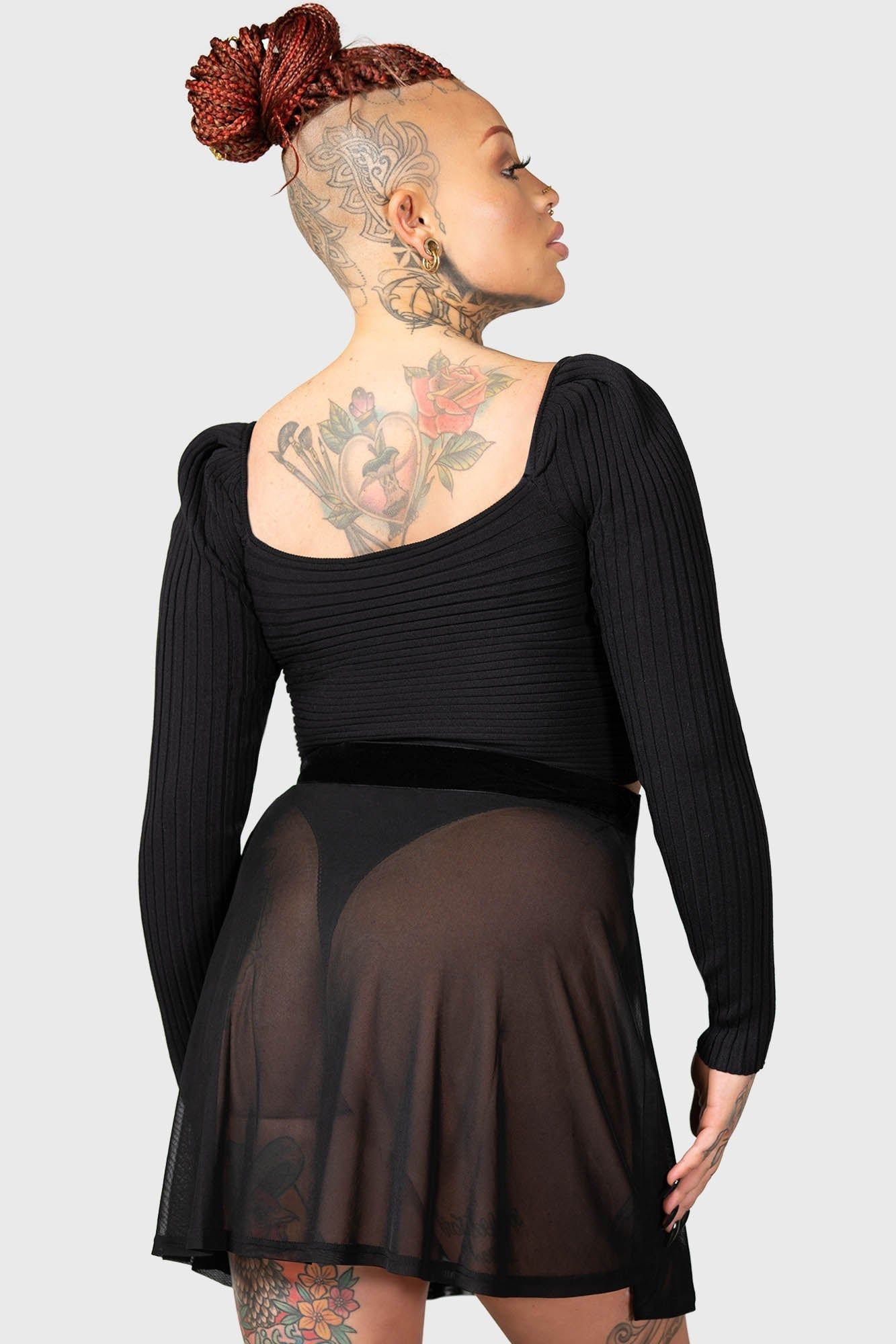 Awakening Wrap Top Resurrect sold by Killstar product image thumbnail 5