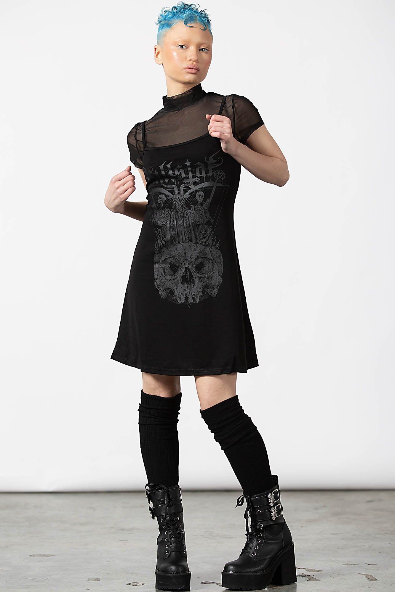 Deimos 2-Piece Dress sold by Killstar