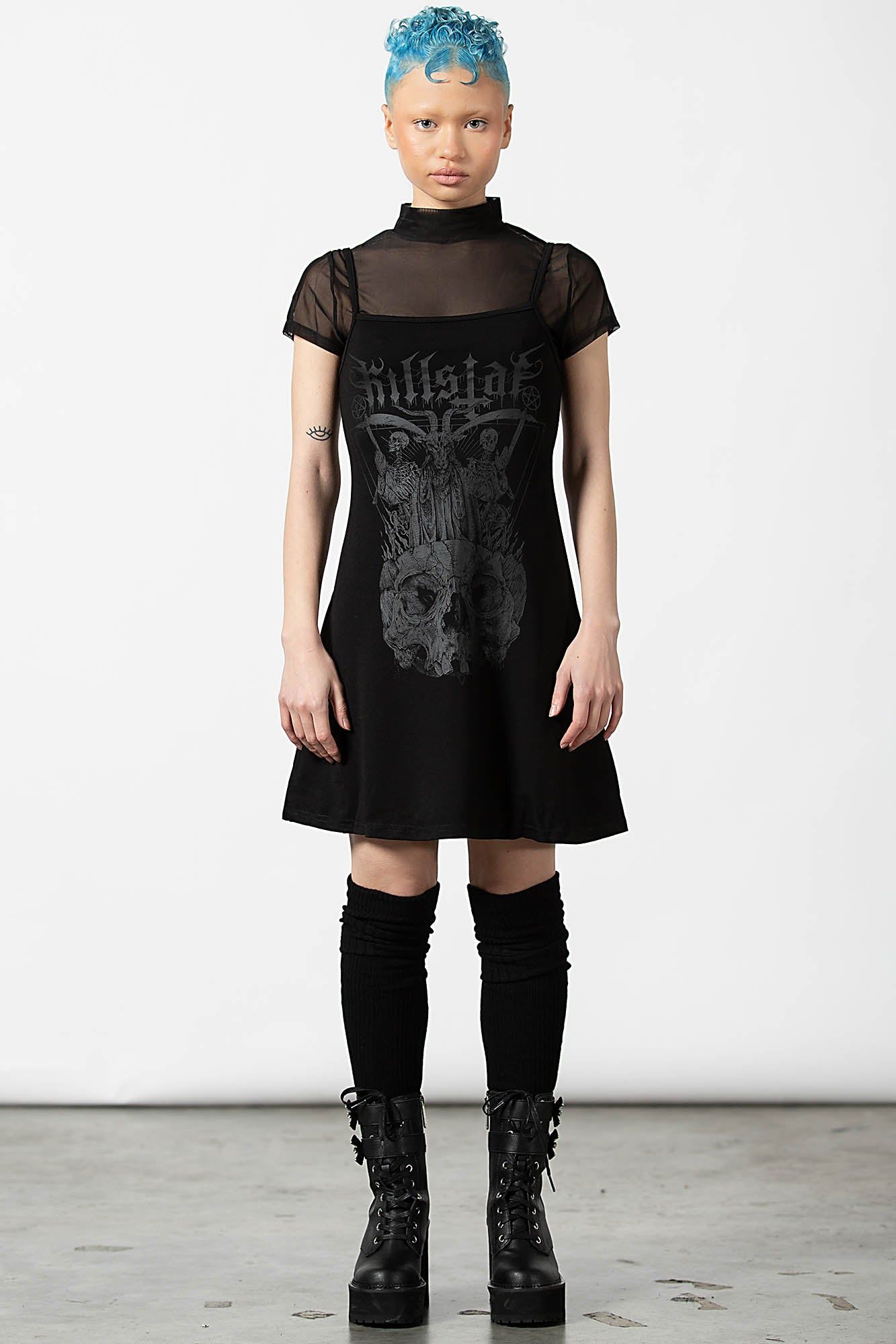 Deimos 2-Piece Dress sold by Killstar product image thumbnail 2