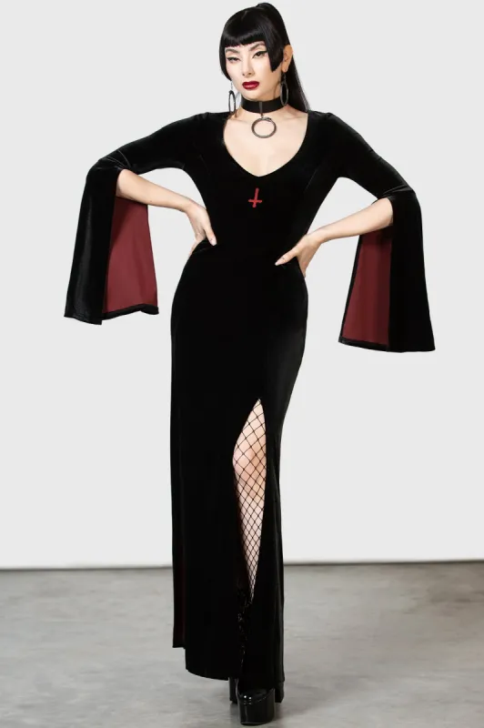 Oath Maxi Dress sold by Killstar