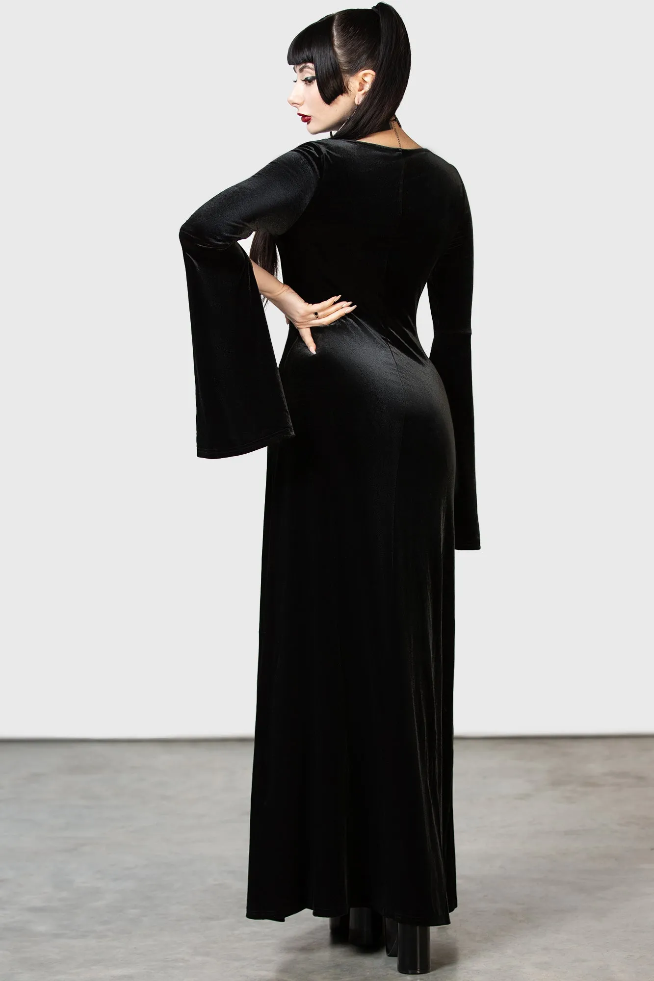 Oath Maxi Dress sold by Killstar product image thumbnail 4