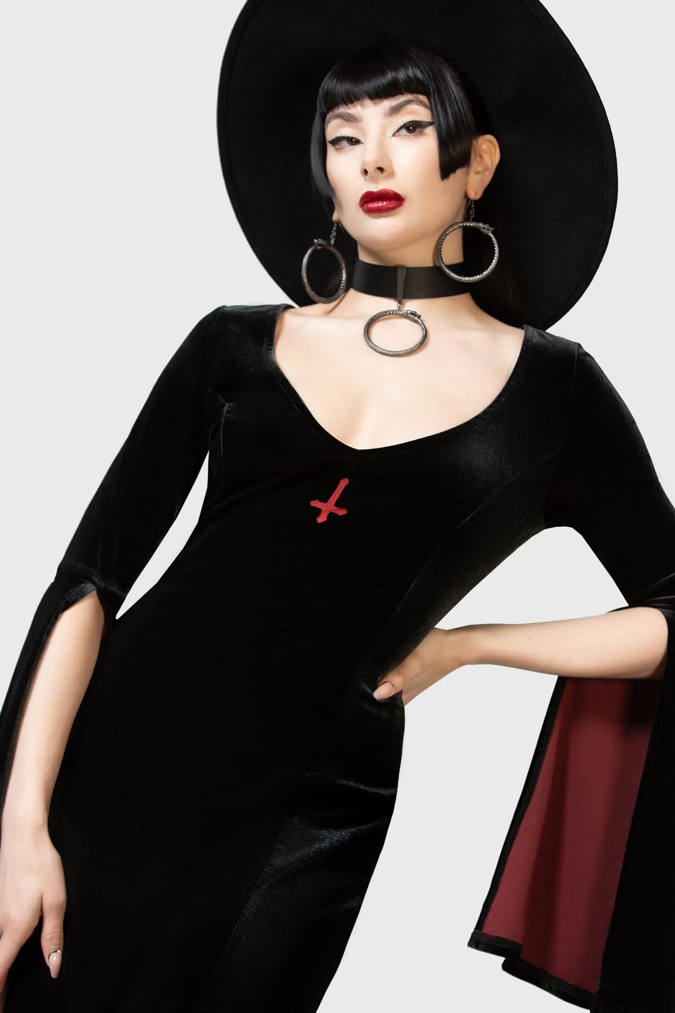 Oath Maxi Dress sold by Killstar product image thumbnail 2