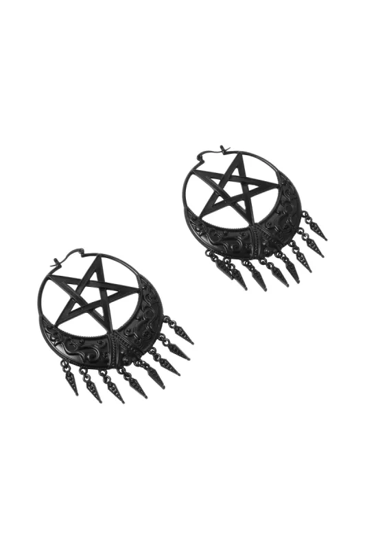 Ancestral Night Earrings [B] - Resurrect sold by Killstar