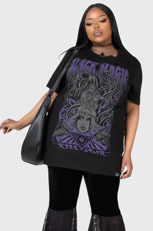 Blac Magick T-Shirt [PLUS] sold by Killstar
