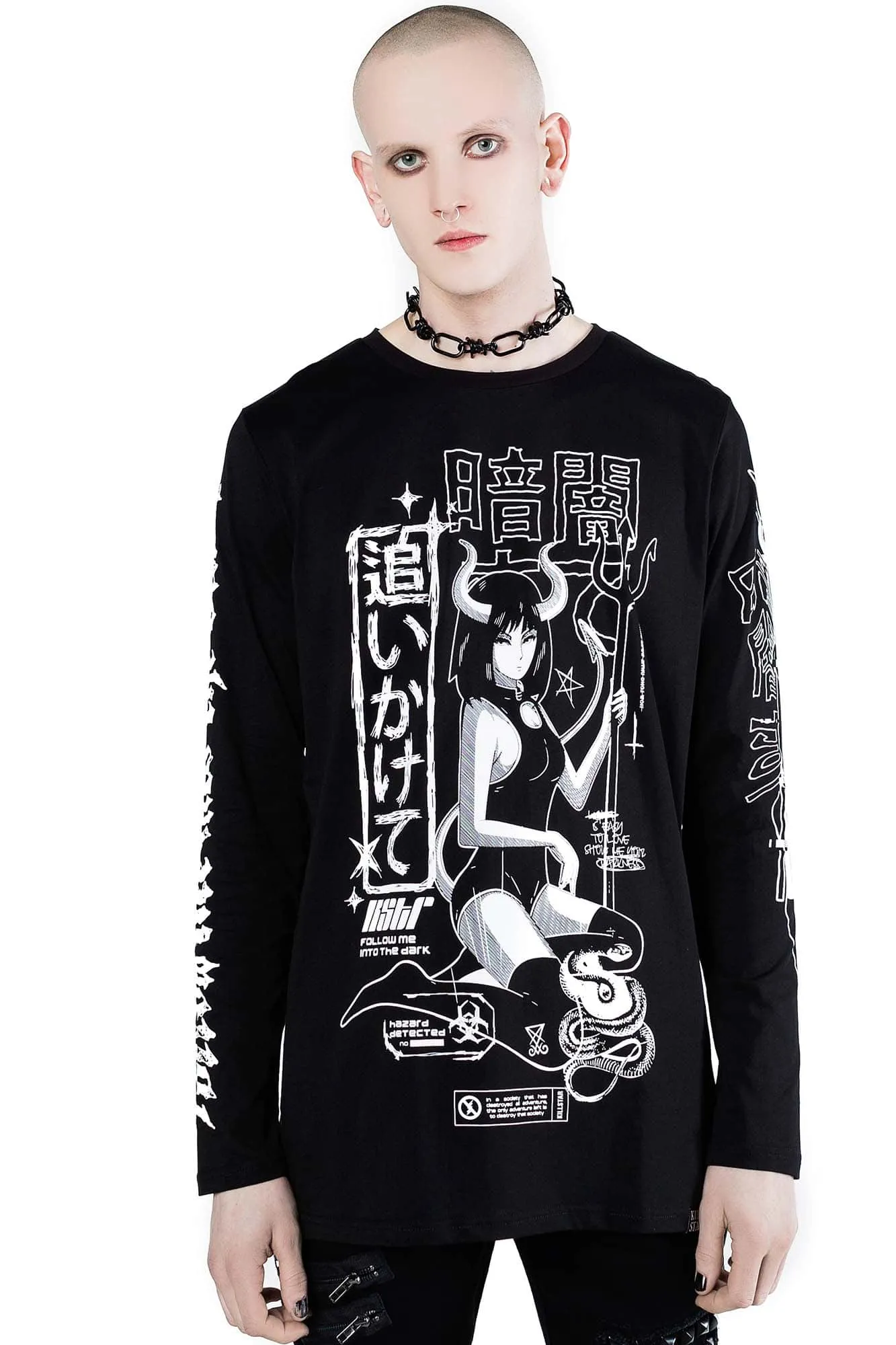 Follow Me Long Sleeve Top sold by Killstar product image thumbnail 3
