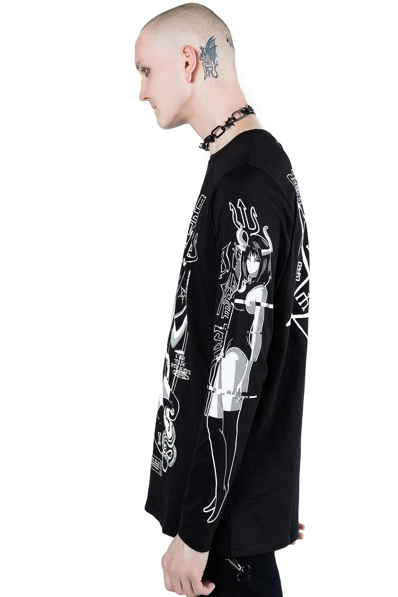 Follow Me Long Sleeve Top sold by Killstar product image thumbnail 5