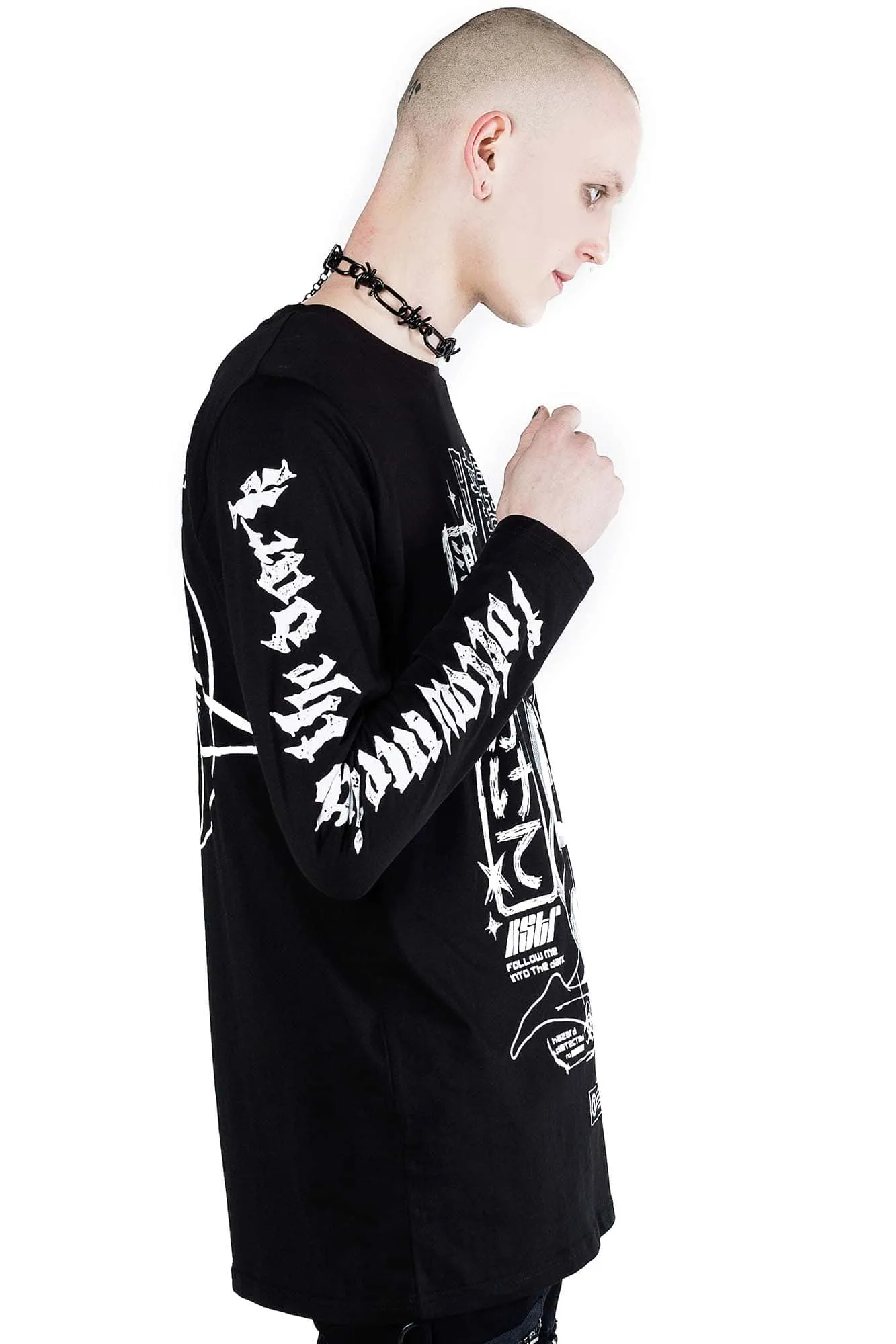 Follow Me Long Sleeve Top sold by Killstar product image thumbnail 4