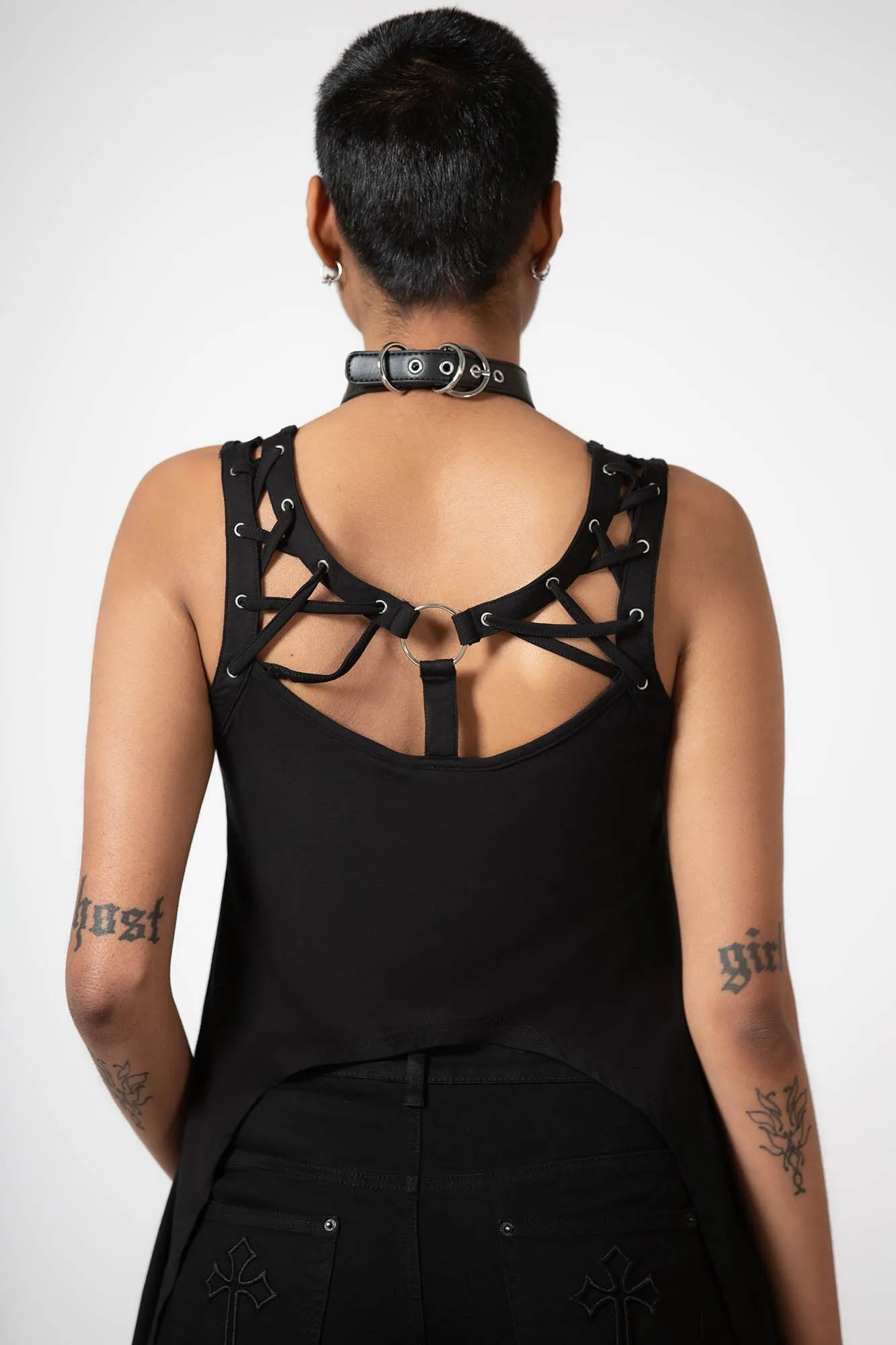 Furor Crop Top sold by Killstar product image thumbnail 2