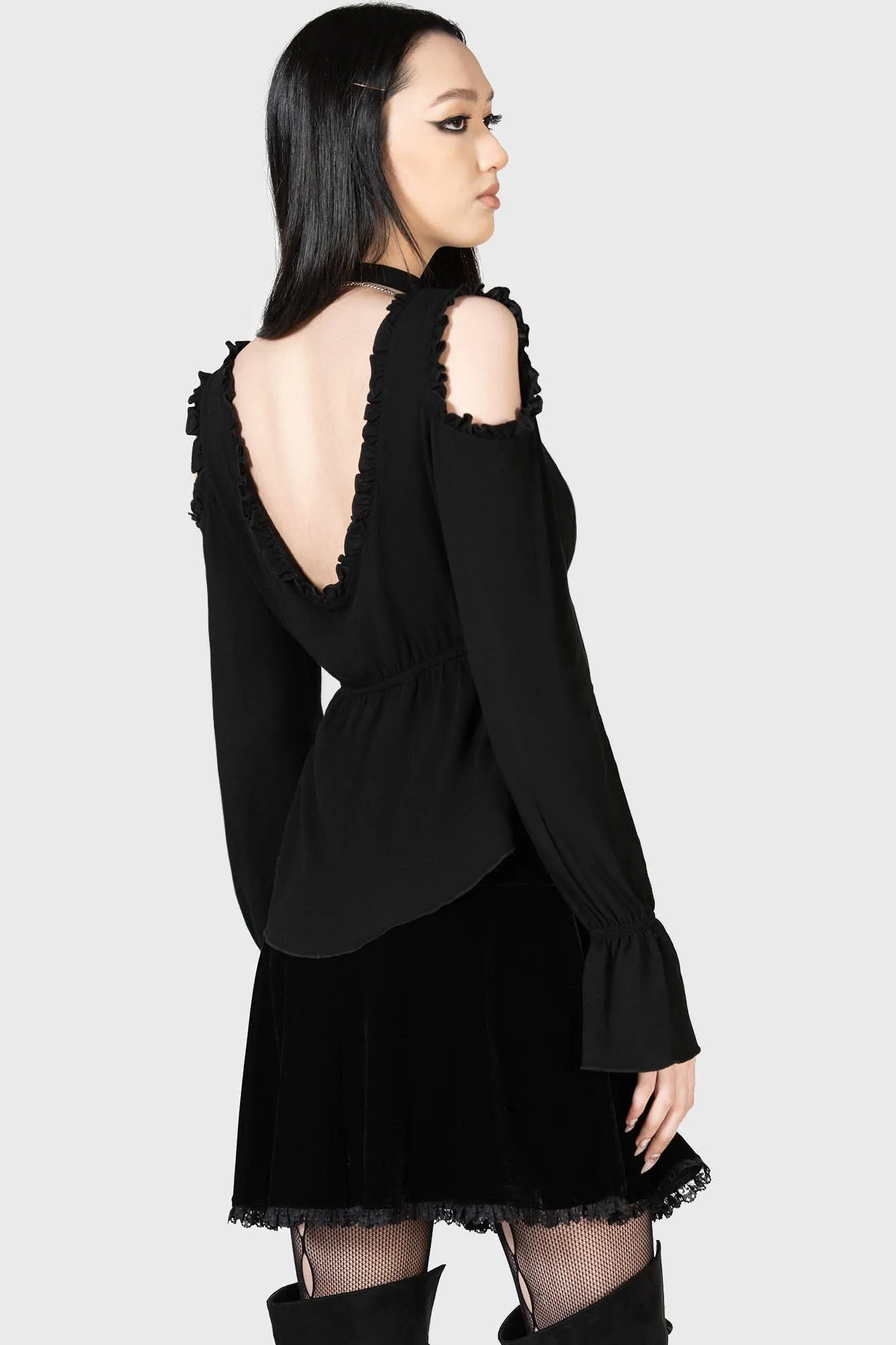 Obsidian's Rain Top sold by Killstar product image thumbnail 2