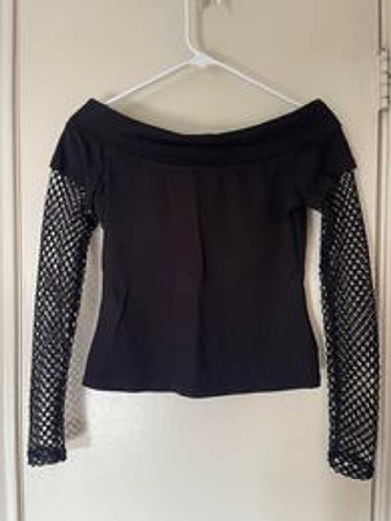 Dee Mony Long Sleeve Top Resurrect sold by Killstar product image thumbnail 5