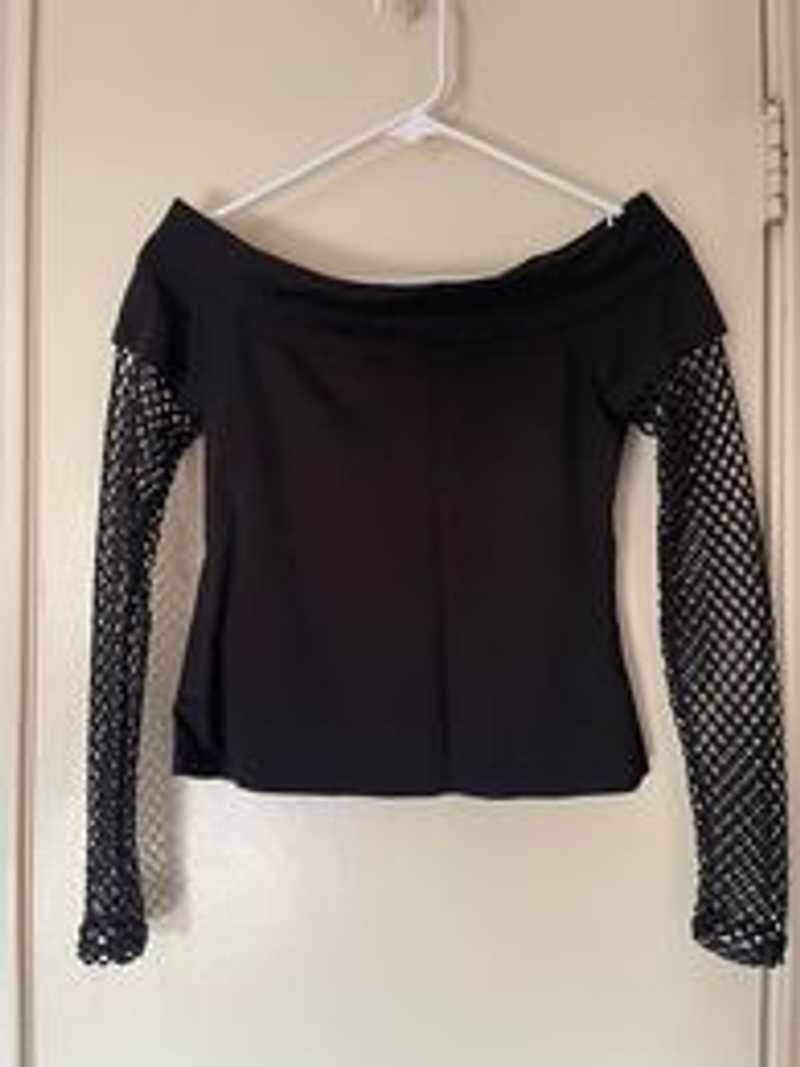 Dee Mony Long Sleeve Top Resurrect sold by Killstar product image thumbnail 4