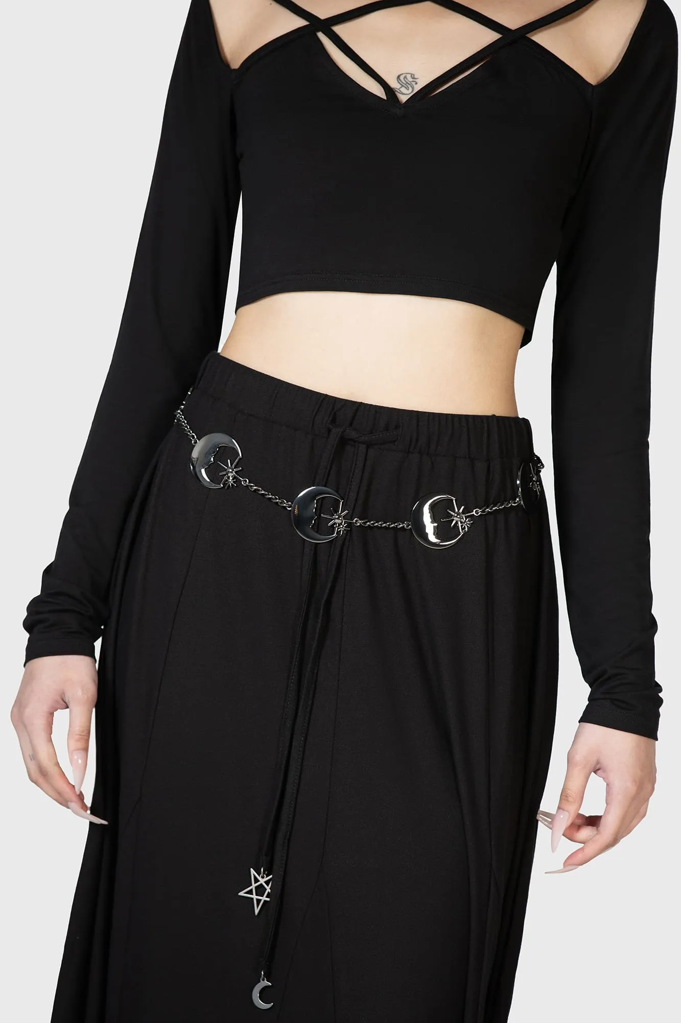 Oblivion's Muse Chain Belt sold by Killstar product image thumbnail 3