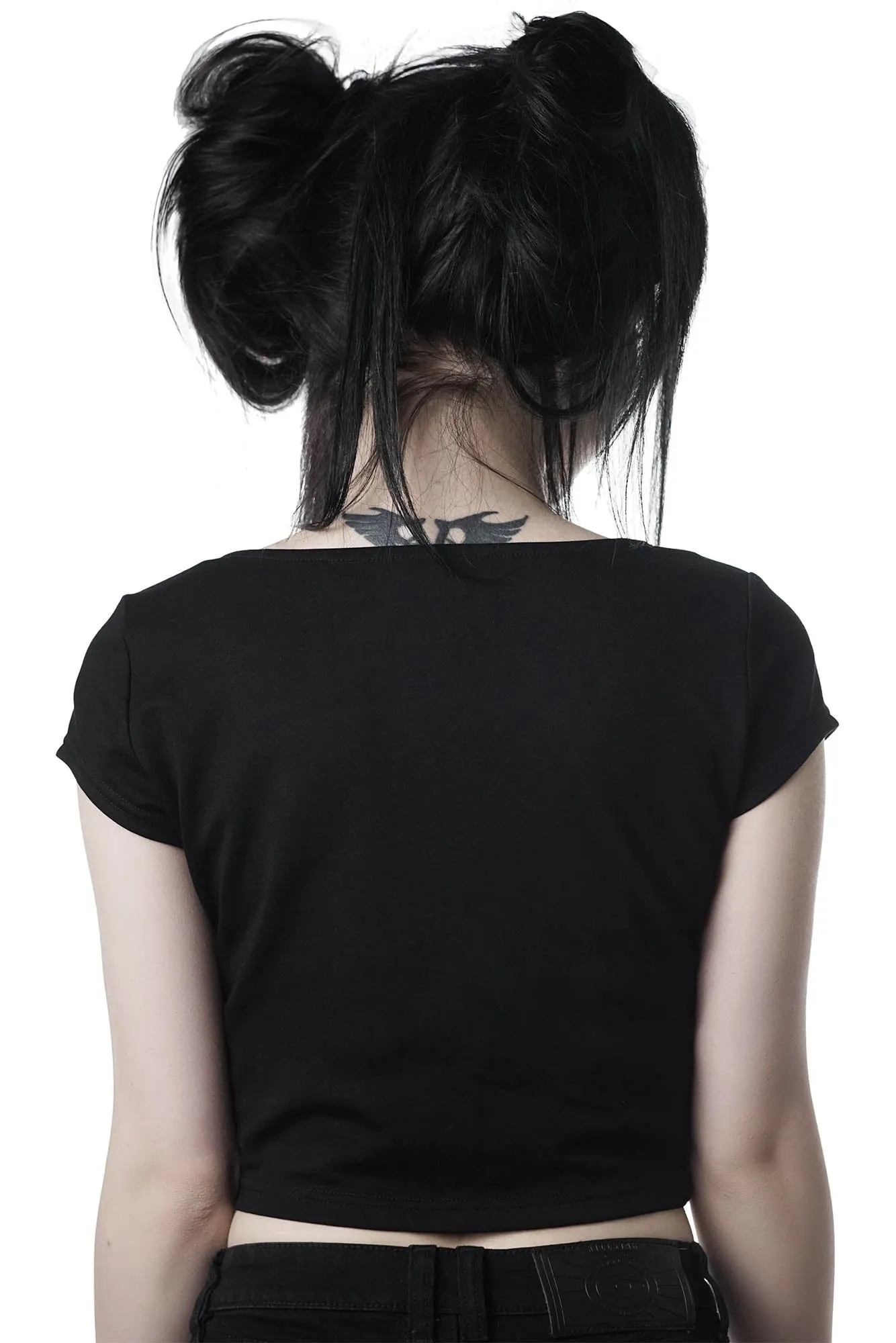 Sacred Sixx Crop Top - Resurrect sold by Killstar product image thumbnail 2