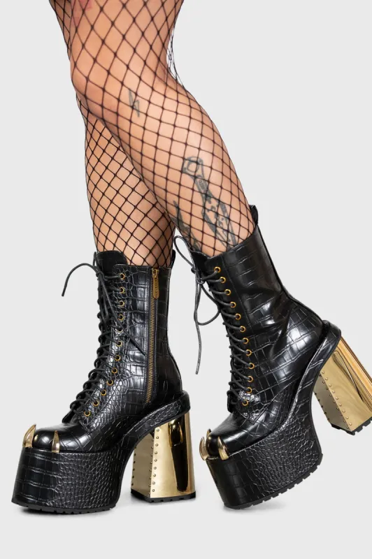 Repetilia Boots sold by Killstar