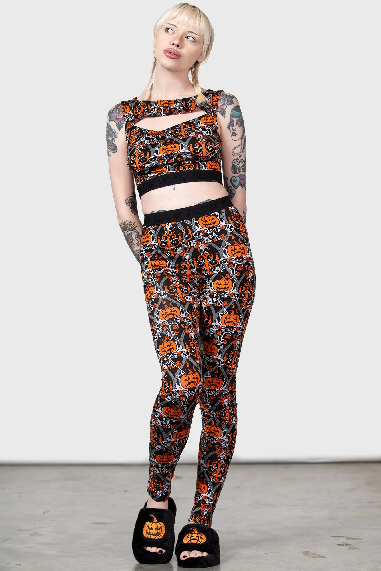 Haunted Leggings sold by Killstar