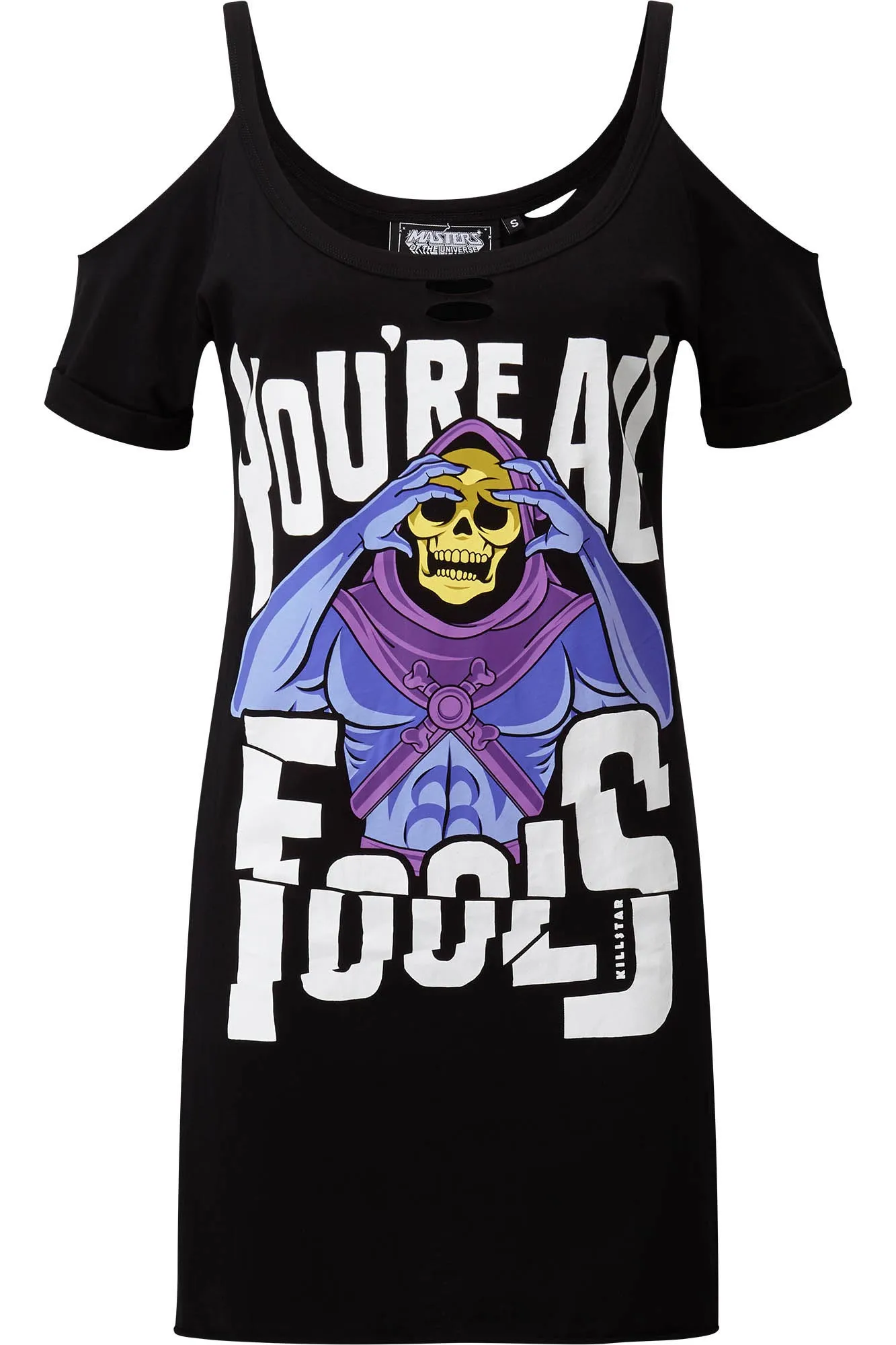 Fools Distress Top - Resurrect sold by Killstar product image thumbnail 5