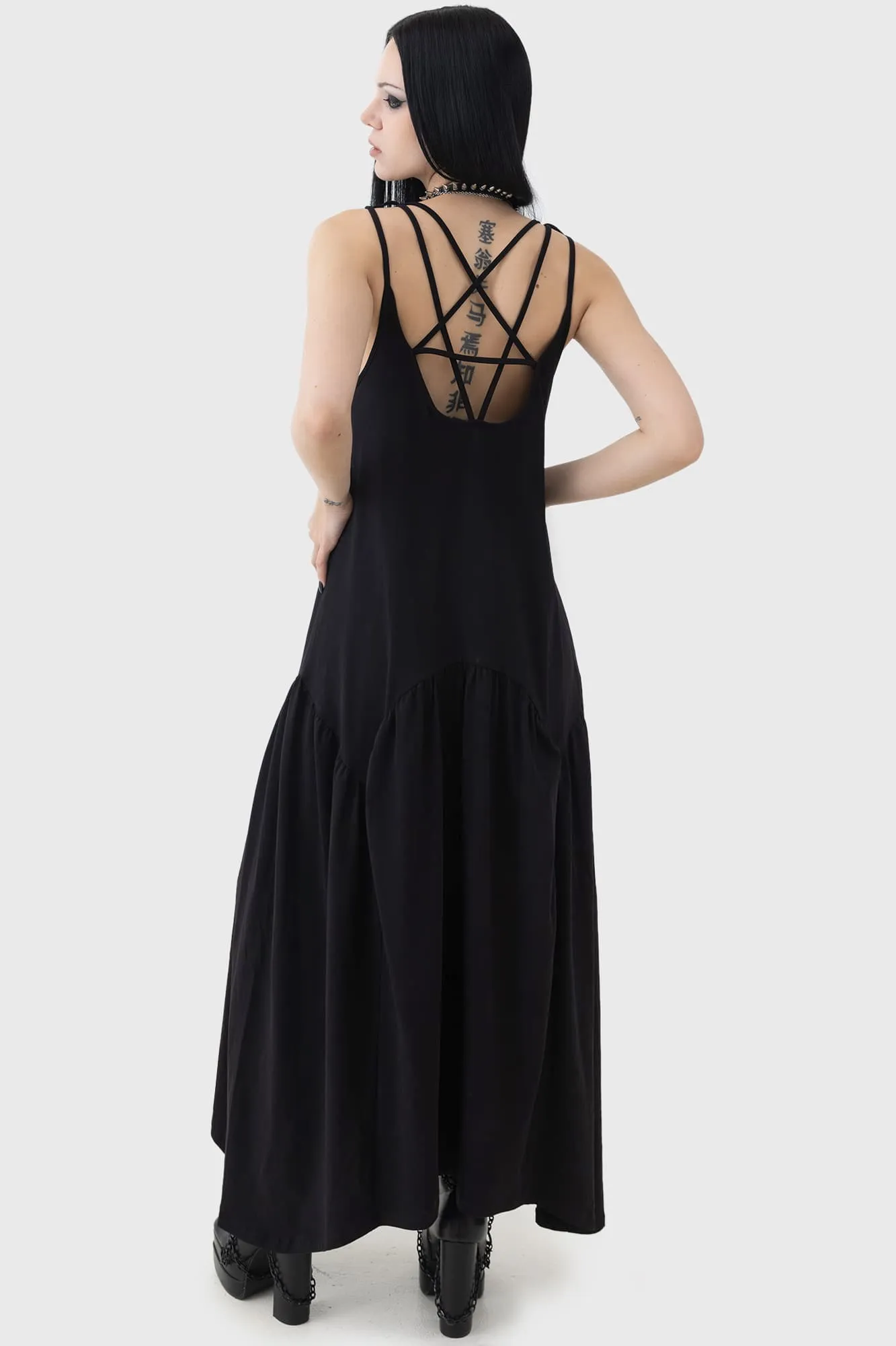 Demise Maxi Dress sold by Killstar product image thumbnail 5