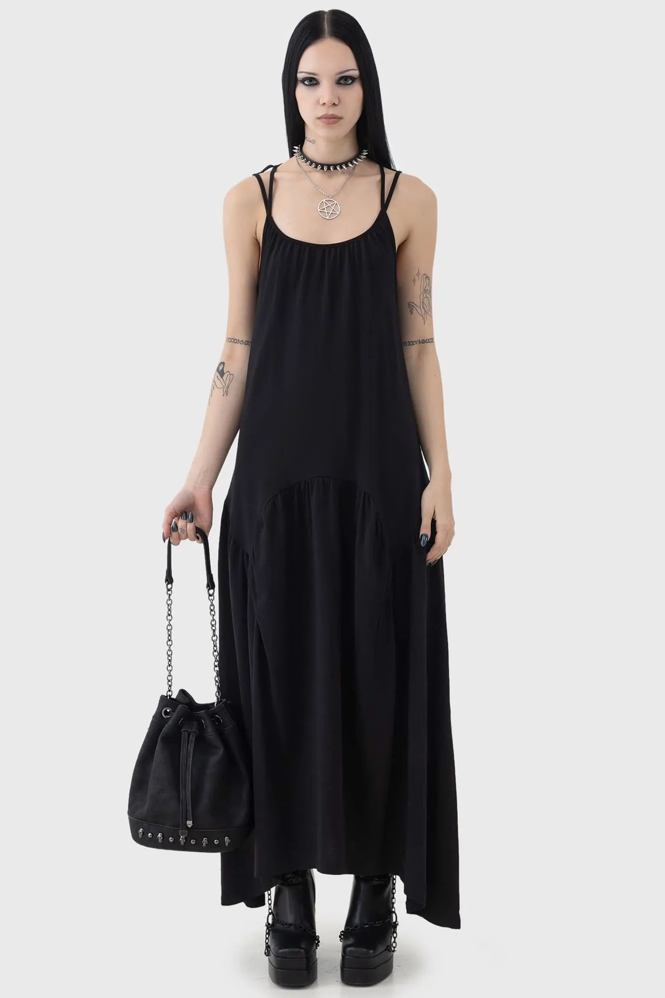 Demise Maxi Dress sold by Killstar product image thumbnail 2