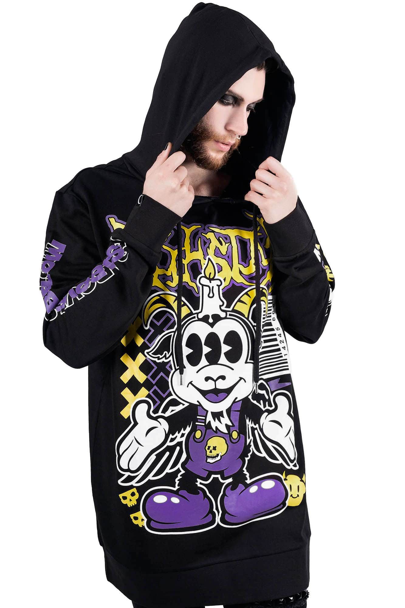 Technomet Hoodie Resurrect sold by Killstar product image thumbnail 6
