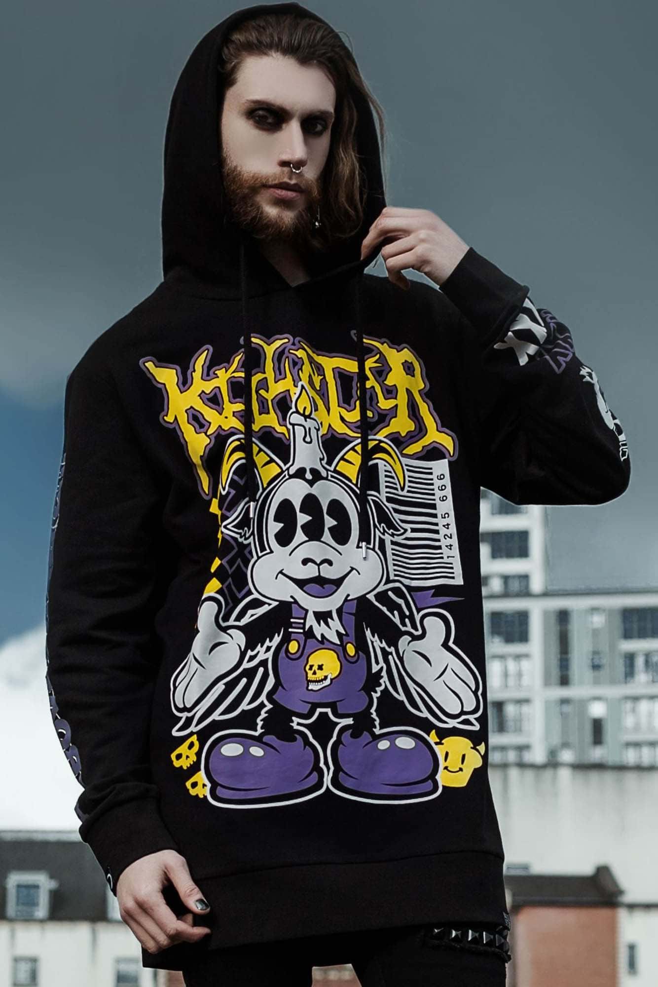 Technomet Hoodie Resurrect sold by Killstar product image thumbnail 4