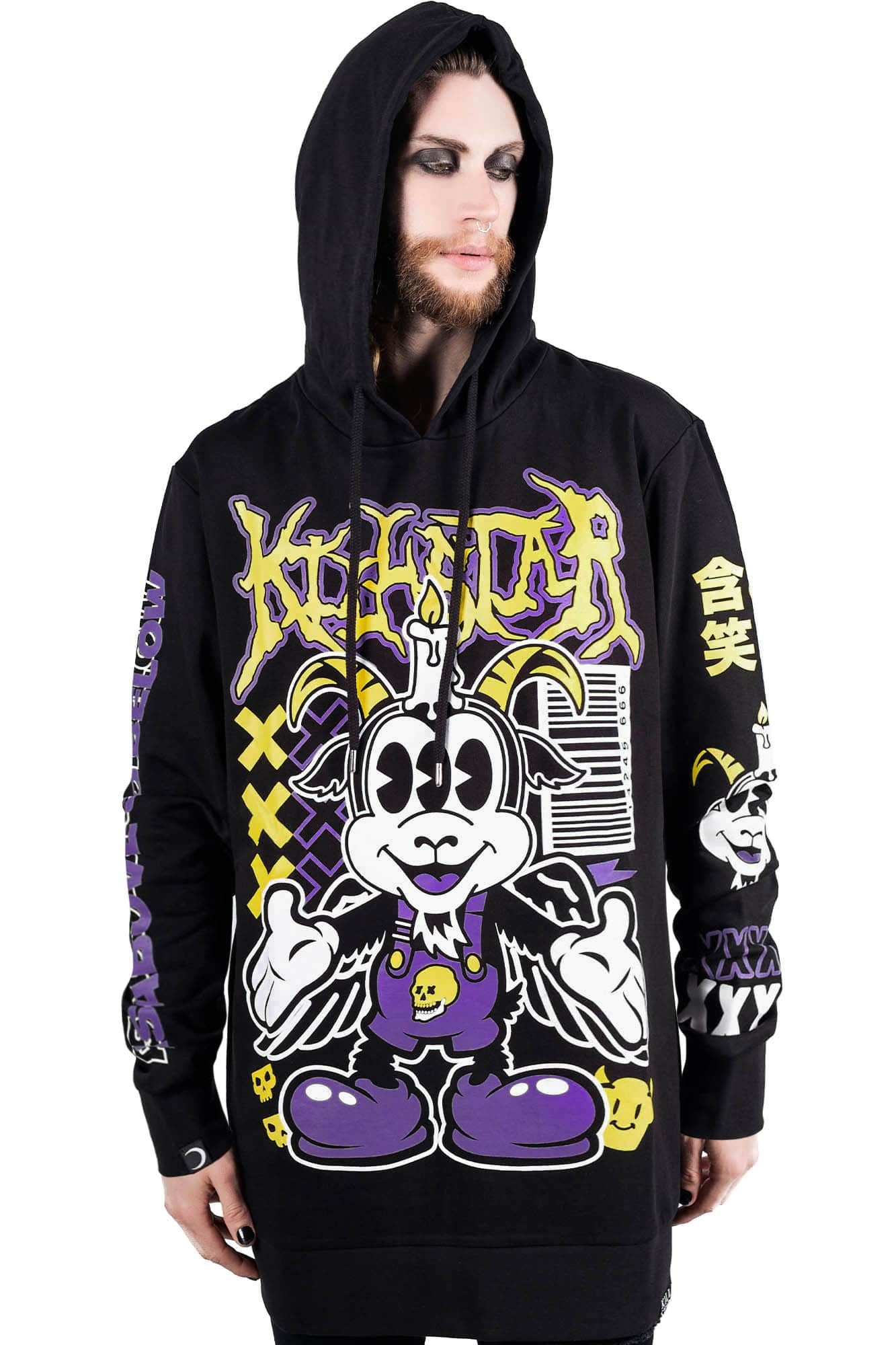 Technomet Hoodie Resurrect sold by Killstar product image thumbnail 5