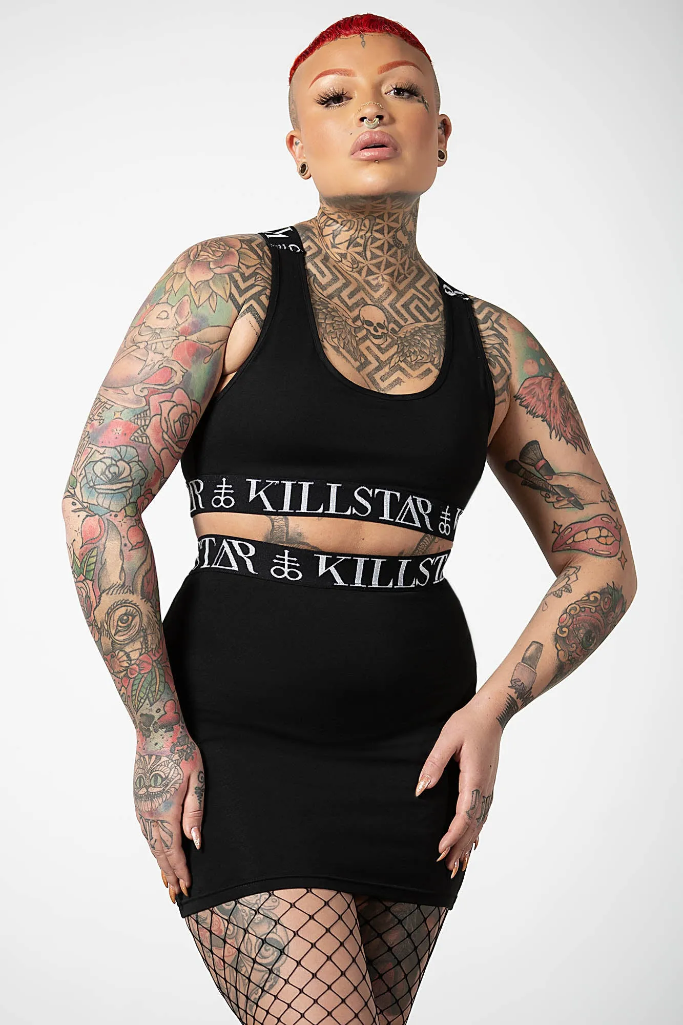 Prime Time Sports Bra sold by Killstar