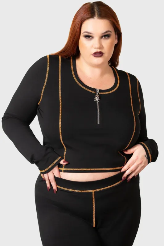 Izora Top [PLUS] sold by Killstar