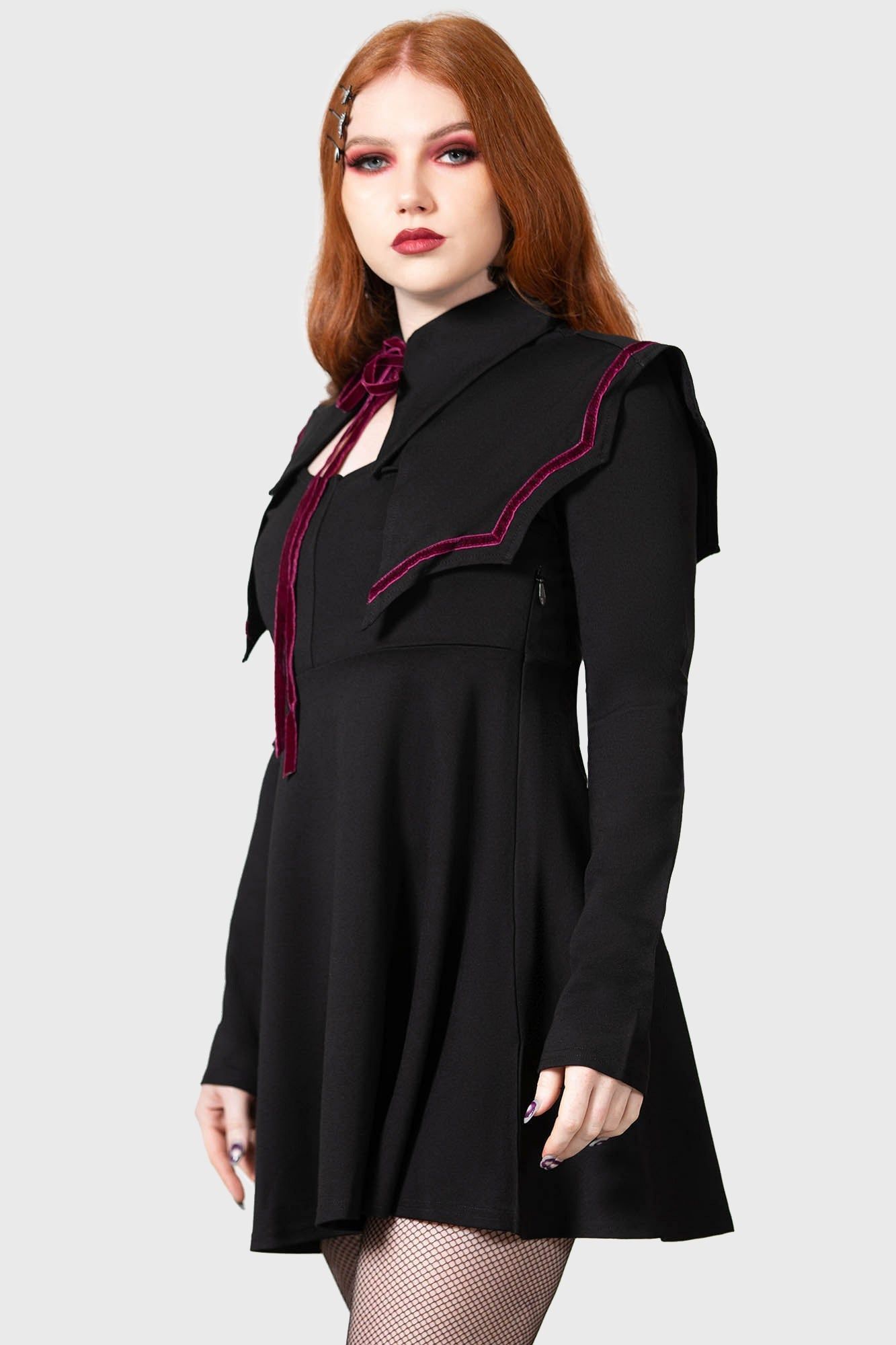 Bat Magic Dress Resurrect sold by Killstar product image thumbnail 4