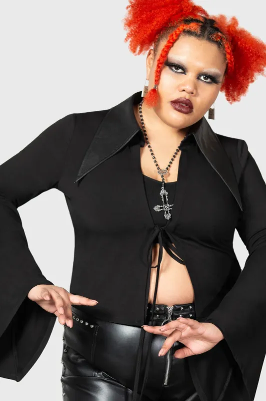 High Coven Top [PLUS] sold by Killstar