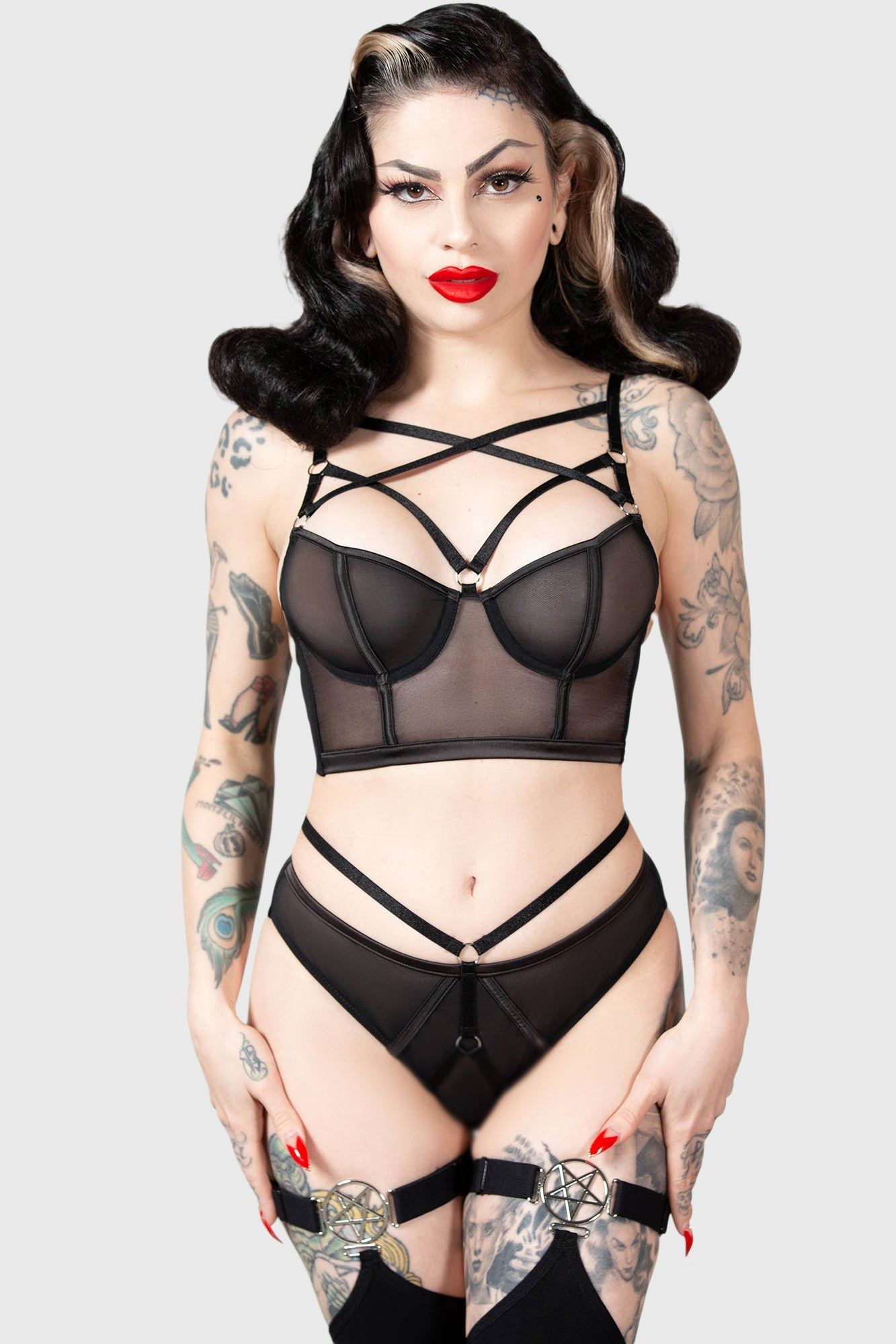 Dare2Luv Bra sold by Killstar product image thumbnail 4